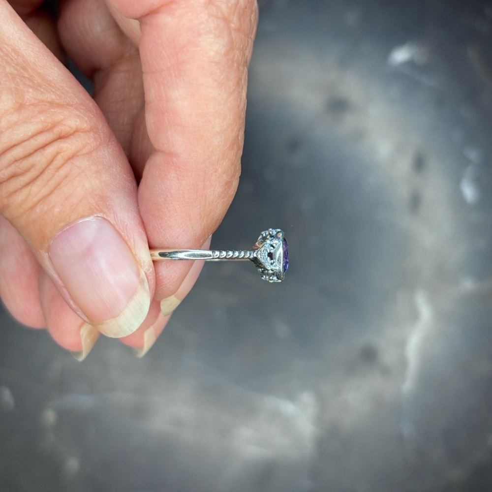 Amethyst ring - Picture 10 of 10